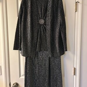 Chic Black Women's Skirt Sets